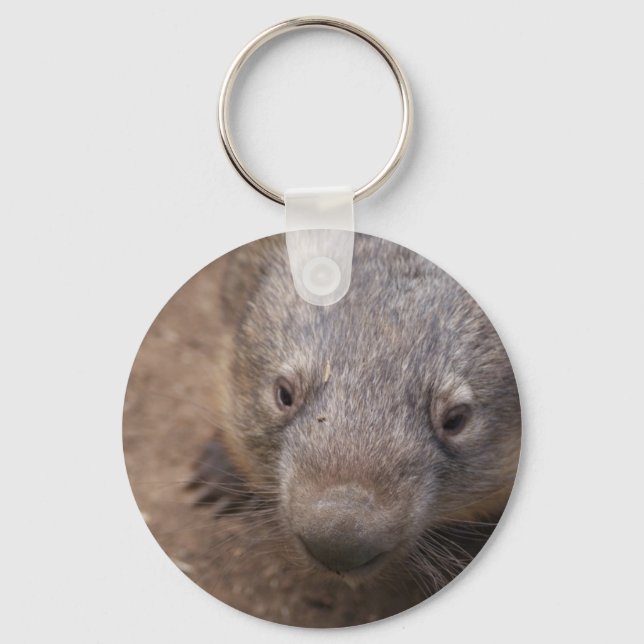 Wombat Kiss Schlüsselanhänger (Vorderseite)