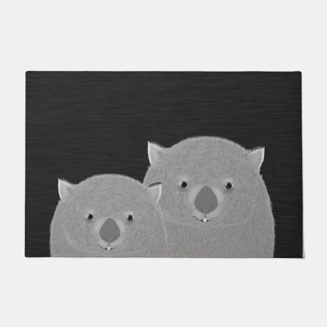 Wombat Large Doormat Fußmatte (Vorderseite)