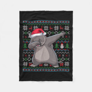 Wombat Liebhaber Xmas Weihnachten Weihnachten Fleecedecke