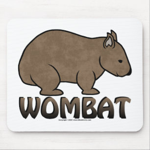 Wombat Logo II Mousepad