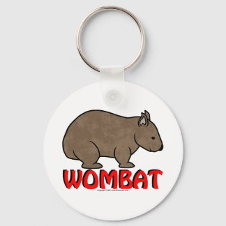 Wombat Logo Schlüsselanhänger