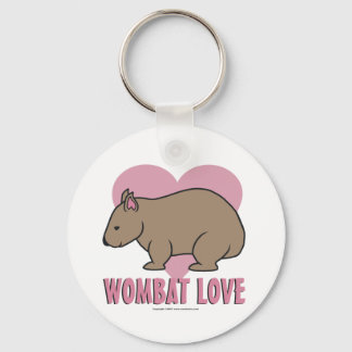 Wombat Love II Schlüsselanhänger