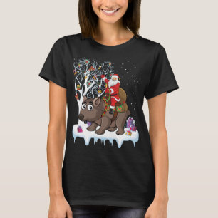 Wombat Lover Xmas Weihnachtsfeier T-Shirt