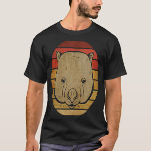 Wombat Niedlich Wildtier Künstlerisch Wombat T-Shirt