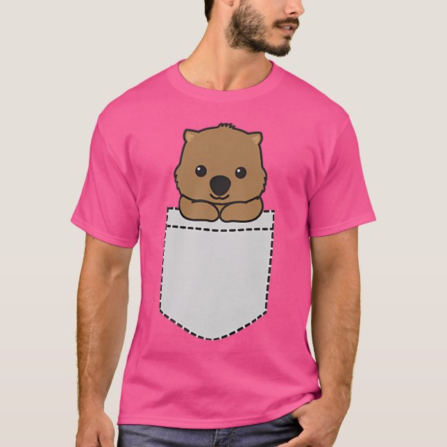 Wombat Pocket T-Shirt (Vorderseite)