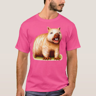 Wombat Rodent Australische Tierliebhaber T-Shirt