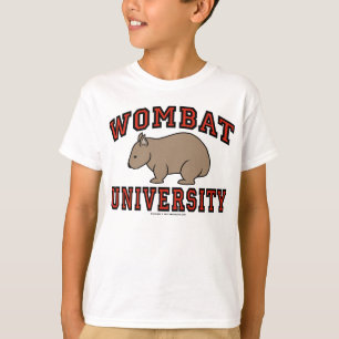 Wombat Universität T-Shirt
