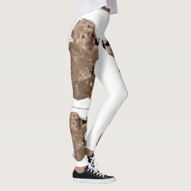 Wombat (Vombatus ursinus) Leggings (Rechts)