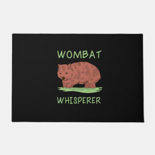 Wombat Whisperer Fußmatte