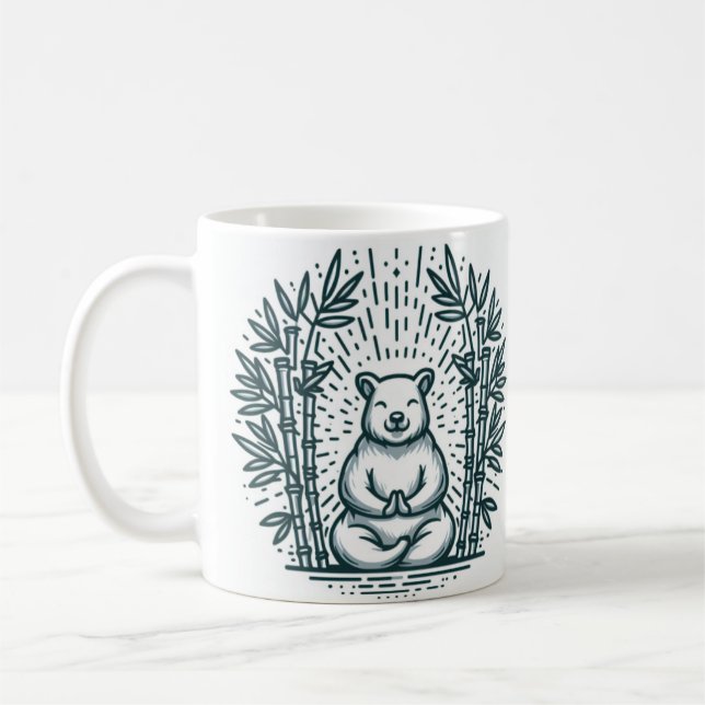 Wombat Wonderland Tasse" Kaffeetasse (Links)