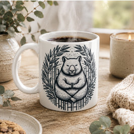 Wombat Wonderland Tasse" Kaffeetasse