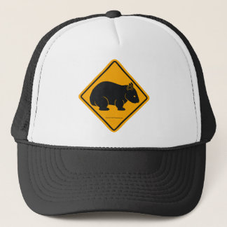 Wombat Zeichen (kein Text) Truckerkappe