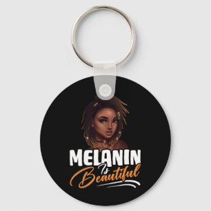 Women American Afro Königin Black Pride Melanin is Schlüsselanhänger