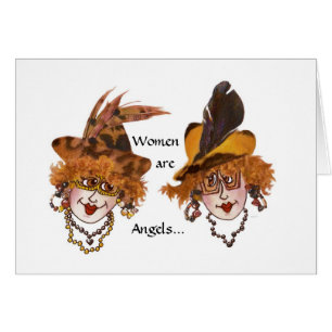 Women are Angels Card