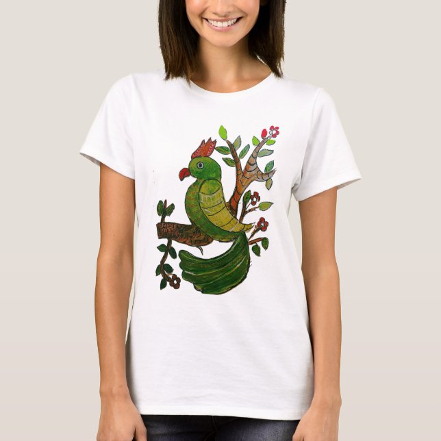 women bird t shirt (Vorderseite)