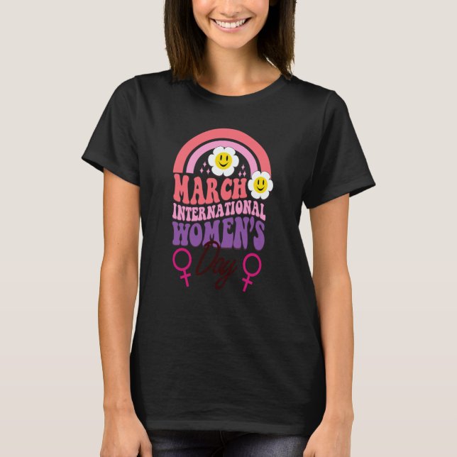 Women Empowerment International Womens Day T-Shirt (Vorderseite)