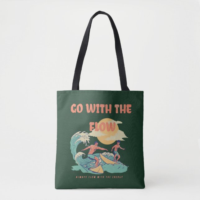 Women Energy Flow Lessons Learn Tote Bag  (Devant)