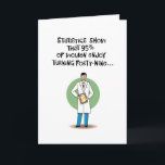 Women Enjoy Turning 49 Birthday Karte<br><div class="desc">Funny 49th Birthday Greeting Card for a woman who is turning 49 years old</div>