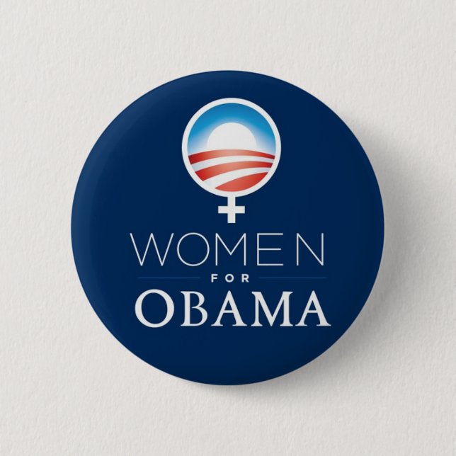 Women_for_Obama_Button Button (Vorderseite)