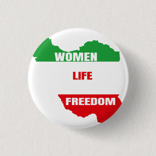 Women Life Freedom Support Women of Iran Button