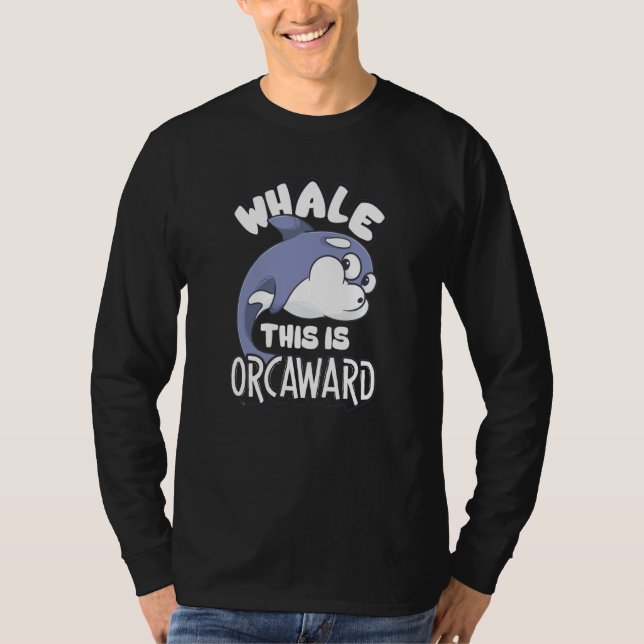 women men apparel animals whale orca T-Shirt (Vorderseite)