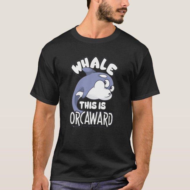 women men apparel animals whale orca T-Shirt (Vorderseite)