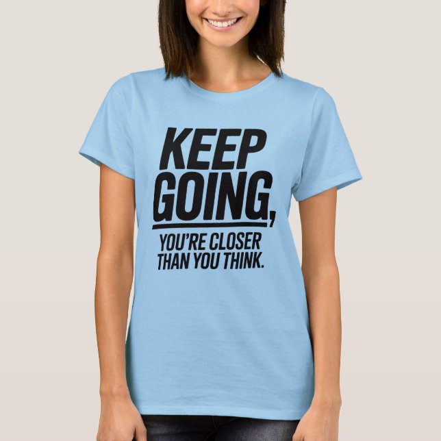Women Motivational T-Shirt – Confidence & Growth T (Vorderseite)