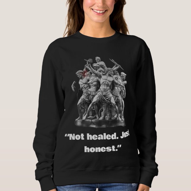Women’s Self-Love Inspirational T-Shirt Sweatshirt (Vorderseite)