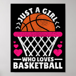 Women Sketll Player Nur ein Mädchen, die Liebe Ske Poster