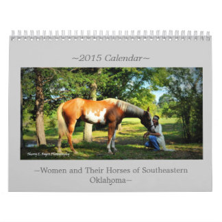 ~Women und ihre Pferde von südöstlichem Oklahoma~ Kalender
