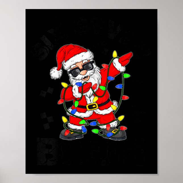 Womens 67 Six Seven Bruh Funny Christmas 6 7 Meme  Poster (Vorne)