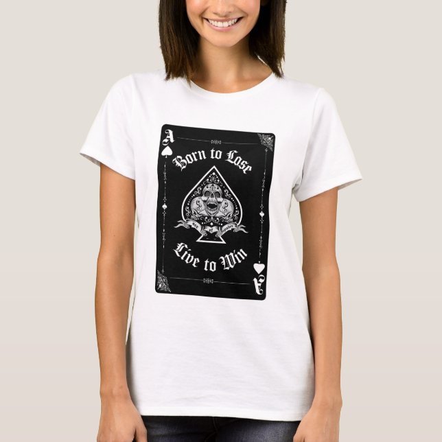 Women's Ace of Spaces shirt (Vorderseite)