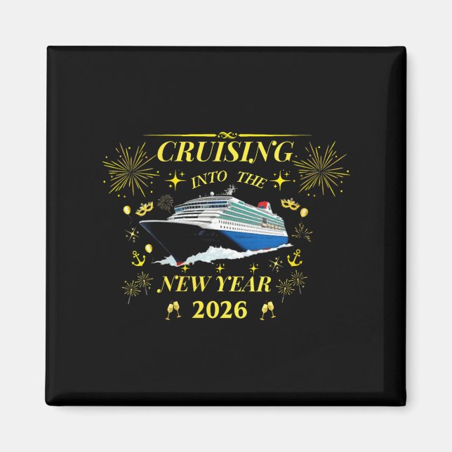 Womens Adventure Awaits – Welcome 2026 V-neck  Magnet (Vorne)