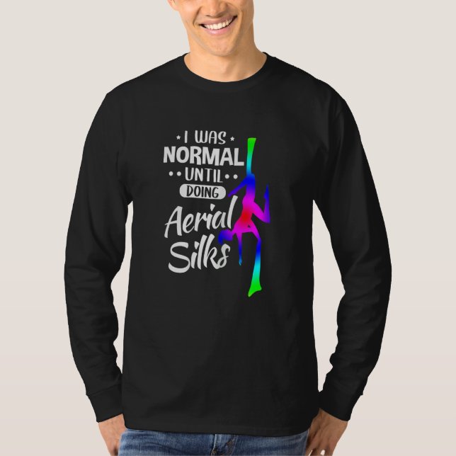Womens Aerial Silk Dancer & Aerial Yoga T-Shirt (Vorderseite)