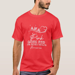 Womens AKA Pink wird rot für die Auszeichnungen fü T-Shirt