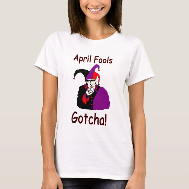 Womens April Fools T - Shirt (Vorderseite)