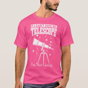 Womens Astronomer Astronomie Telescope Space T-Shirt