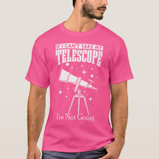 Womens Astronomer Astronomie Telescope Space T-Shirt
