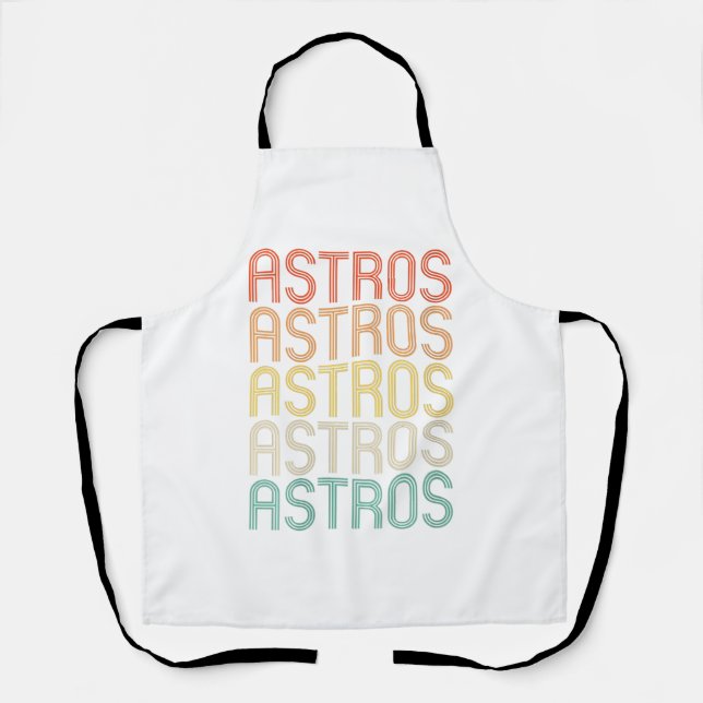 Womens Astros  Schürze (Vorderseite)