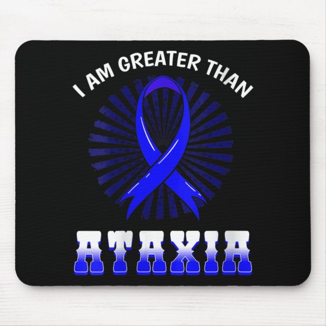 Womens Ataxia Awareness Neurological Sign Hemiatax Mousepad (Vorne)