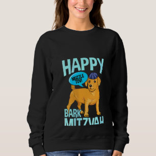 Womens Bark Mitzvah Dog Funny jwish Bar Mitzvah H Sweatshirt