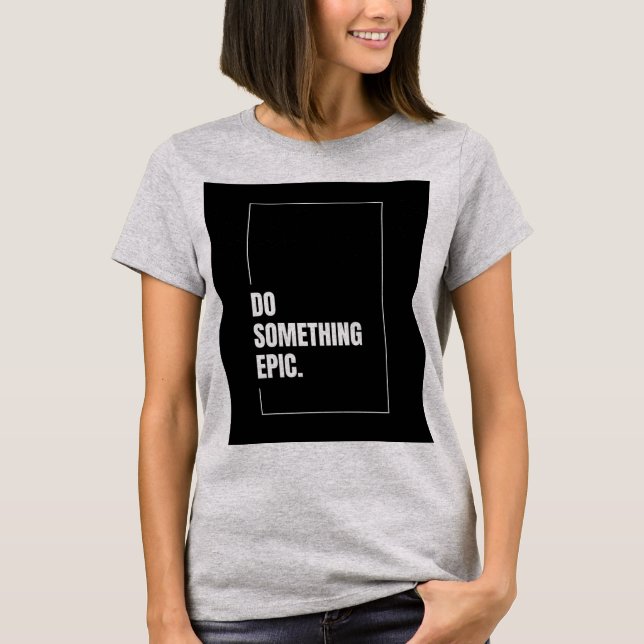 Womens Basic T-Shirt (Devant)