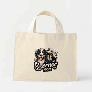 Womens Berner Mama - Bernese Mountain Dog Mama Ges Mini Stoffbeutel