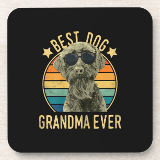 Womens Best Dog Oma Ever Giant Schnauzer Getränkeuntersetzer
