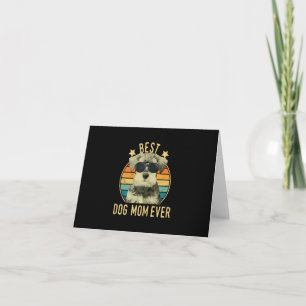 Womens Best Hund Mama je Miniatur Schnauzer
