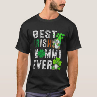 Womens Best Irish Mommy Ever gibt Kleeblatt St Pat T-Shirt