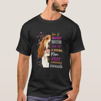 Womens bin ich eine Bassett-Mama wie eine normale  T-Shirt
