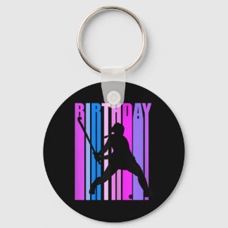 Womens Birthday Field Hockey Player Sports Girls T Schlüsselanhänger