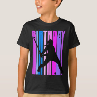 Womens Birthday Field Hockey Player Sports Girls T T-Shirt