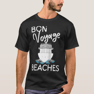 Women's Bon Voyage Strände Kreuzfahrtschiff Grafik T-Shirt